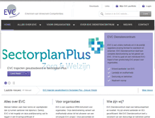 Tablet Screenshot of evcdienstencentrum.nl